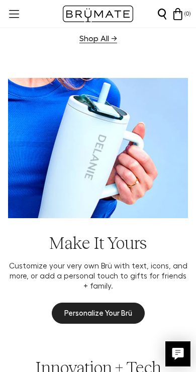 BruMate Shopify storefront